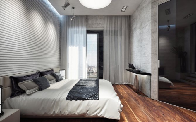 Дизайн спальной комнаты для одинокого мужчины